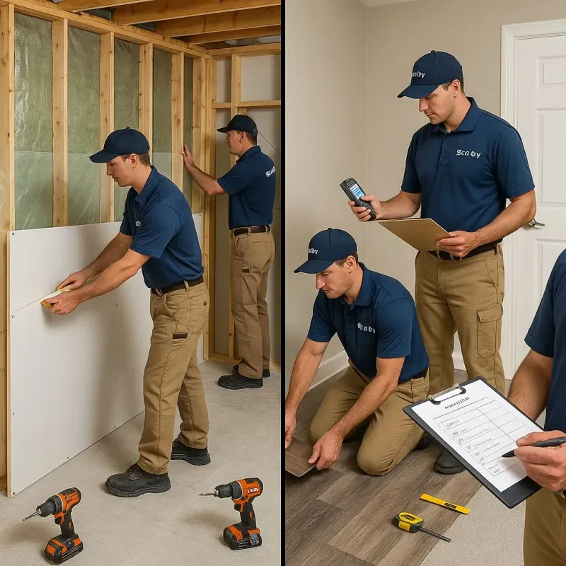 Repairs and Reconstruction process in Lake Forest, IL